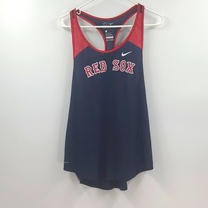 Nike brand dri fit red socks racerback tank